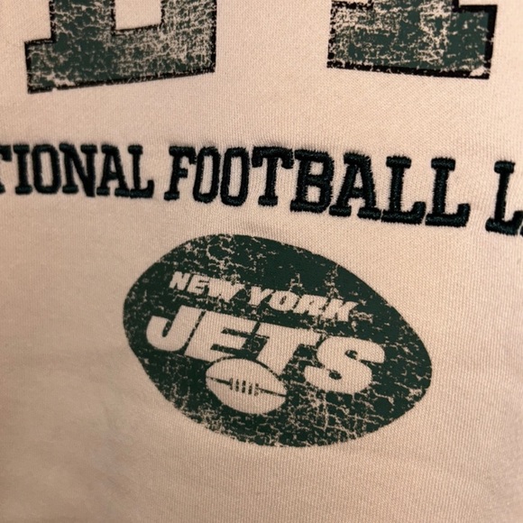 ✈️🏈🏟️ New York Jets Stadium Marquee NFL Football Pullover Sweater 🏟️🏈✈️ - Picture 6 of 11